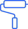 Paint roller icon